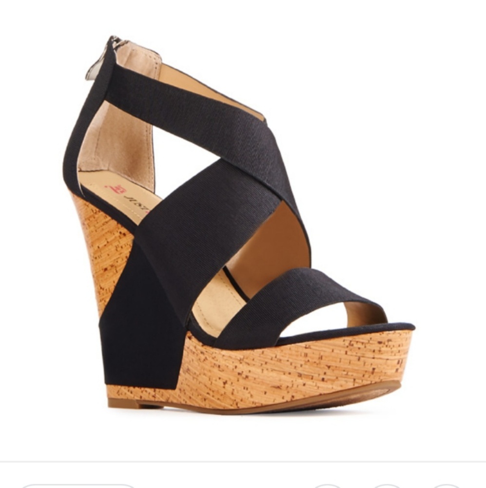 JustFab Beckett Wedges